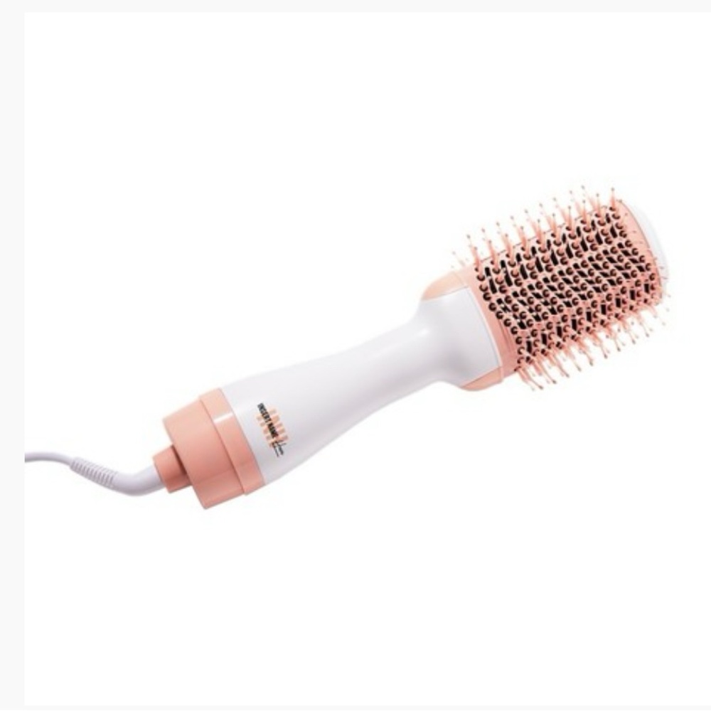 Hair brush dryer Pink and White Hair Styling Tool with Versatile Features